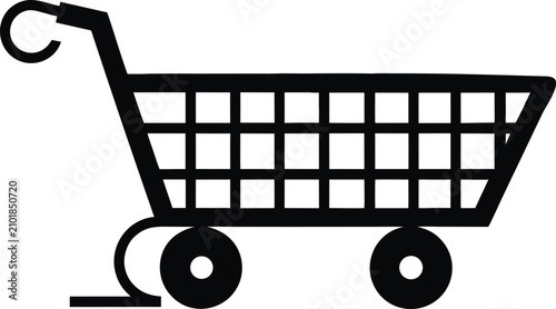 shopping cart icon illustration