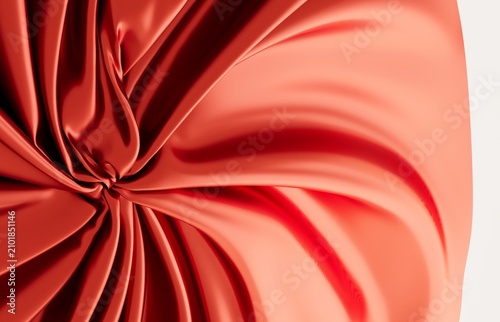 Close up of flowing coral f...