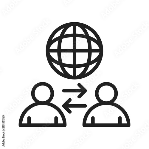 Cultural Exchange Icon