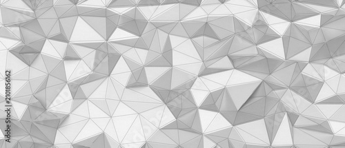 Clean abstract geometric po...