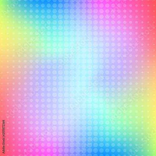 Abstract colorful holographic gradient background