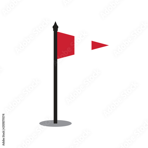 Fotografía Peruvian flag illustration