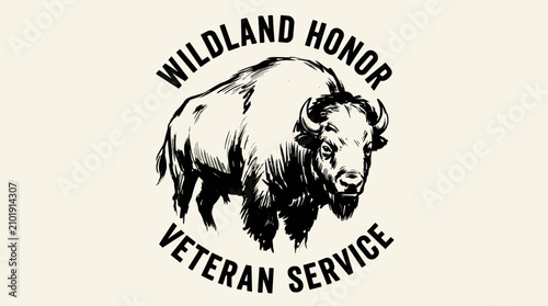 Bild auf Leinwand Wildland honor