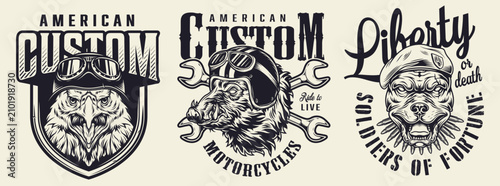 Billede på lærred Custom bike design
