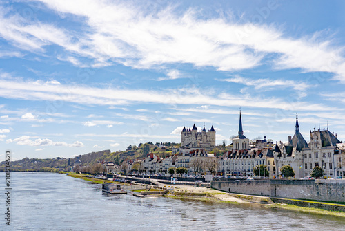 The Famous Castle of Saumur, Loire Valley, France