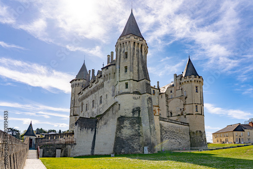 The Famous Castle of Saumur, Loire Valley, France
