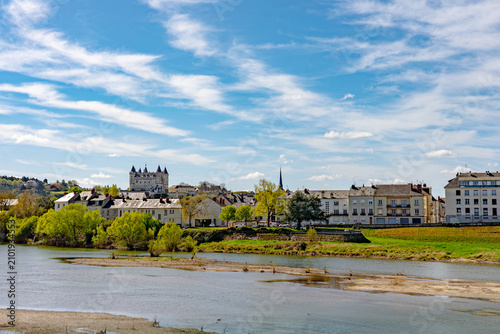 The Famous Castle of Saumur, Loire Valley, France