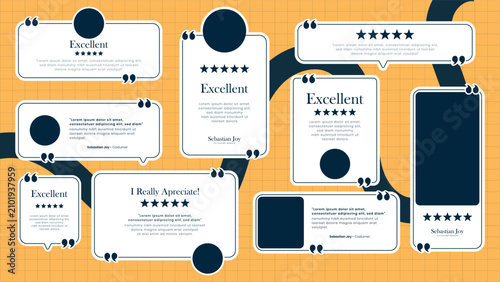 Photography Client or customer review testimonial social media post