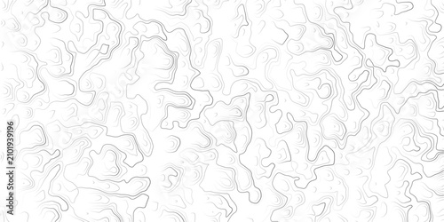 Gray wavy lines on white background abstract pattern texture design