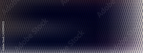 Quadro su tela Abstract dark geometric diamond grid background