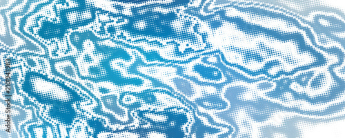 Abstract blue background with water drops on window glass, cold winter liquid texture, fresh ocean wave and ice inspired clean wet surface pattern