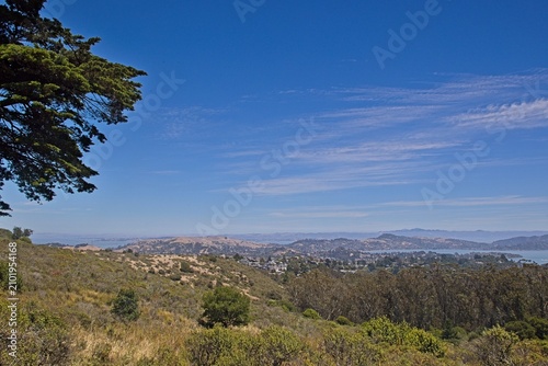 Marin County Bay Overlook in Northern California
