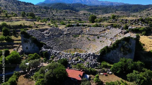 Selge Ancient City and Ancient Theater in Manavgat Antalya Turkey