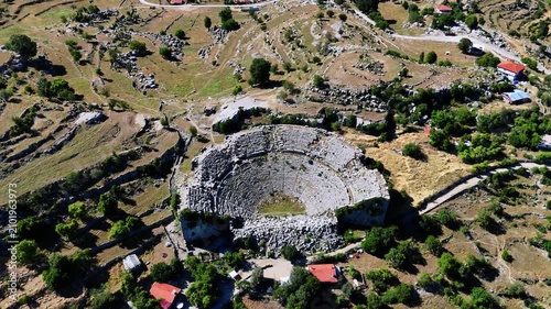 Selge Ancient City and Ancient Theater in Manavgat Antalya Turkey
