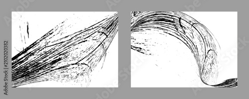 hand drawn vector illustration of a sketch of a brush