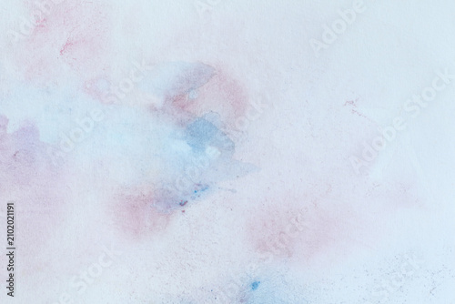 smooth blurred pastel colours aquarelle background with copy space