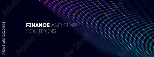 Neon grid background with glowing blue and purple perspective. Lines futuristic tech abstract digital wireframe floor retro arcade. Game vr hud 3d space design synthwave cyberpunk vector.