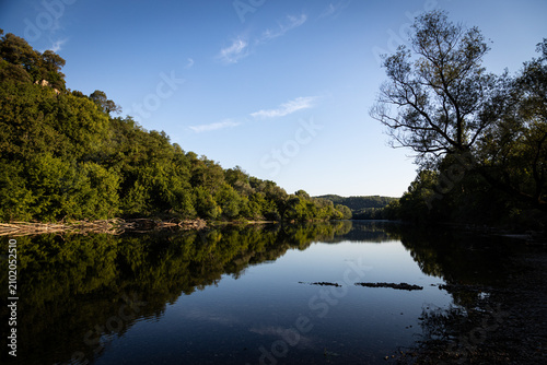 Paysages de la Dordogne en été