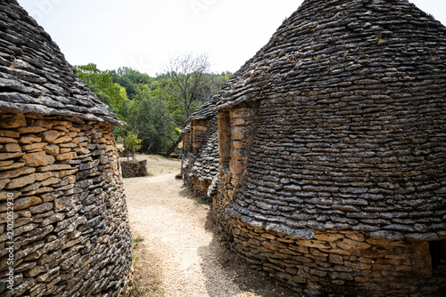 Paysages de la Dordogne en été