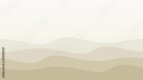 Modern Minimal Beige Neutral Abstract Wave Background