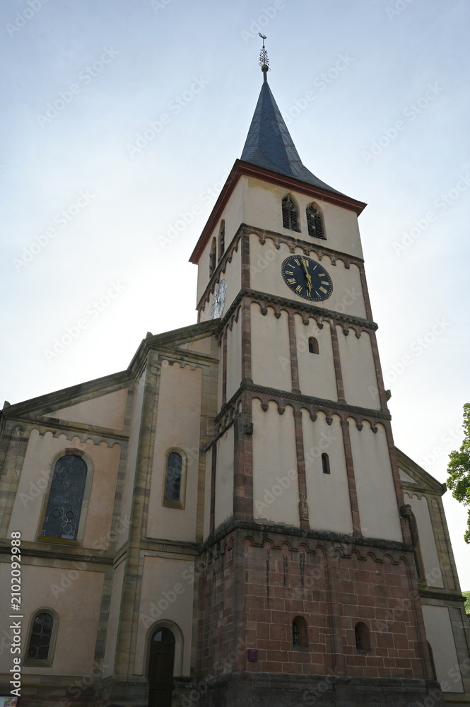 Obraz premium Kirche in Barr, Elsass