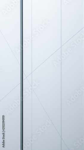 Minimal gray geometric background with soft glowing center