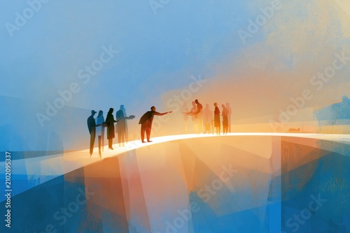 Bridge of Service: Inclusive Collaboration and Support Led by a Humble Leader