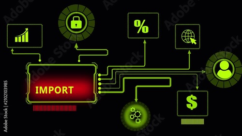 International import compliance tracking database networks displaying automated freight shipping metrics