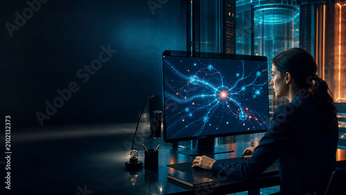 Human Analyst Reviews an AI Defense Decision
