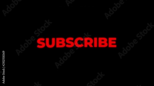 Modern colorful text animation featuring Like, Share, Comment, and Subscribe messages with smooth transitions and eye-catching motion effects. Ideal for video intro, outro, social media content.
