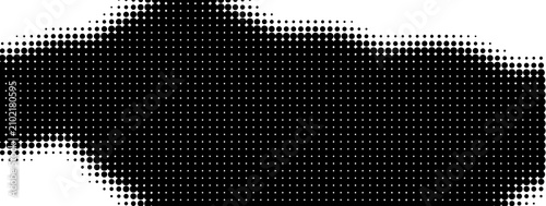 Φωτογραφία Vintage halftone dotted pattern with gradual density variation for creative back