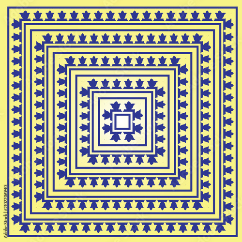 Border design and frame