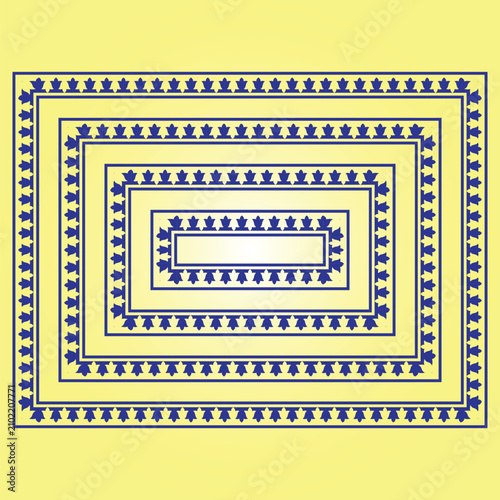 Border design and frame