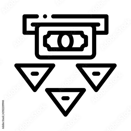 deposit line icon