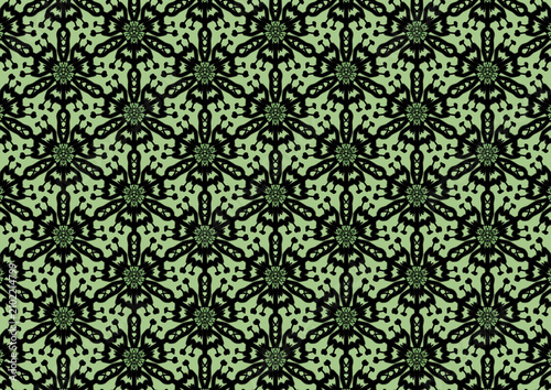 seamless floral pattern,seamless wallpaper design texture vector art decoration illustration floral geometric ornament decorative floral vintage color textile tile background element shape floral styl