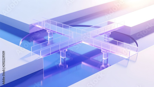 connection bridge cloud computing network technology background