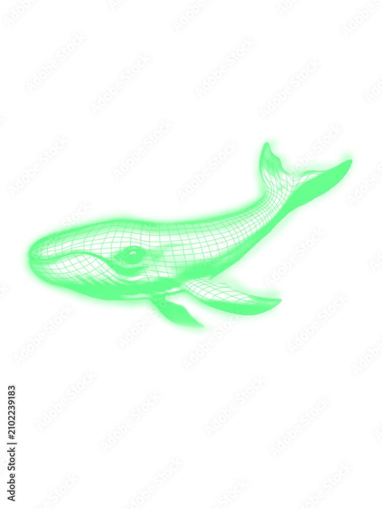 Obraz premium lizard on a white background