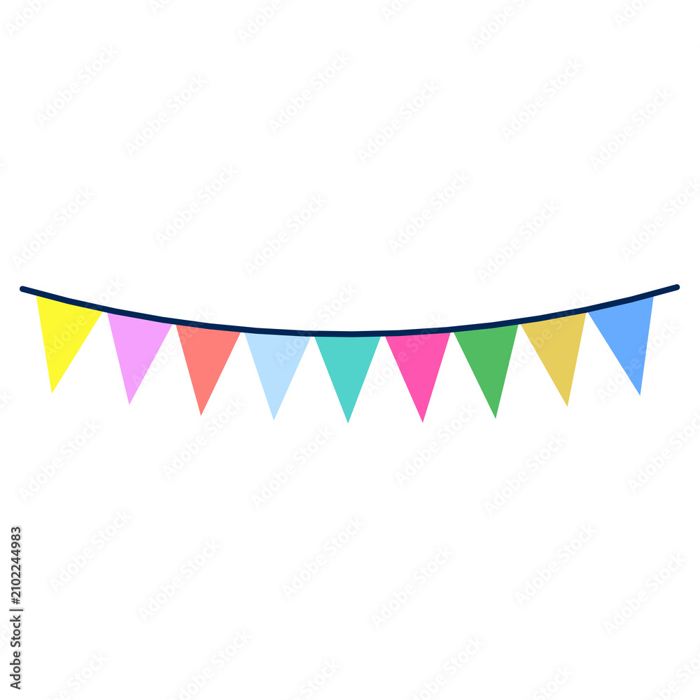 Fototapeta premium colorful ribbons illustration 