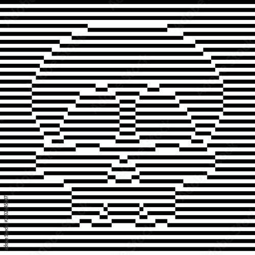 black and white pixel art skull
