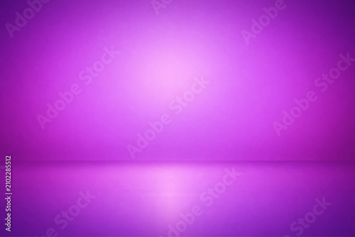 Purple gradient studio backdrop with smooth floor and wall texture