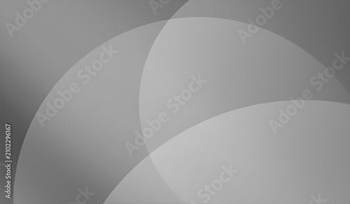 Принти на полотні Grey and white gradient background with curved shapes and textured effect  moder