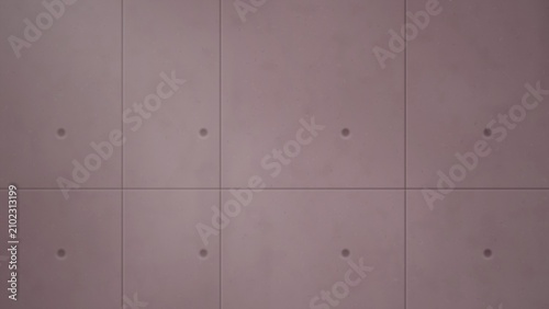 Εκτύπωση καμβά Concrete wall with visible seams and circular indentations