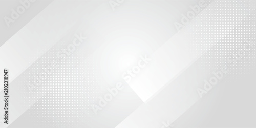 Diagonal grey gradient lines background. Abstract silver stripes wallpaper. Abstract gray tech backdrop. Oblique gris texture for graphic design, poster, banner, flyer, brochure, presentation. Vector