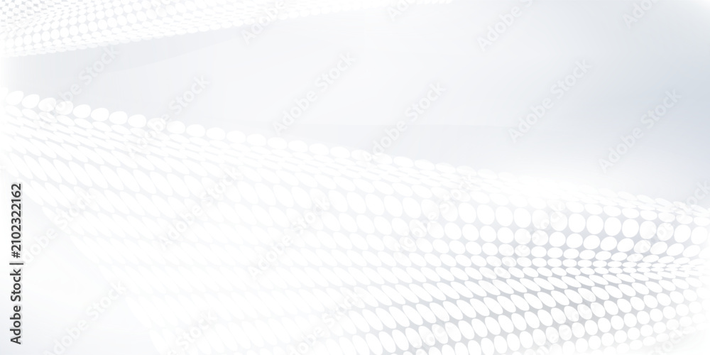 Fotografie Simple dot white background modern design Vector illustration