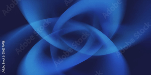 Принти на полотні Abstract blue swirls create a mesmerizing and ethereal pattern, evoking a sense of calm and digital sophistication