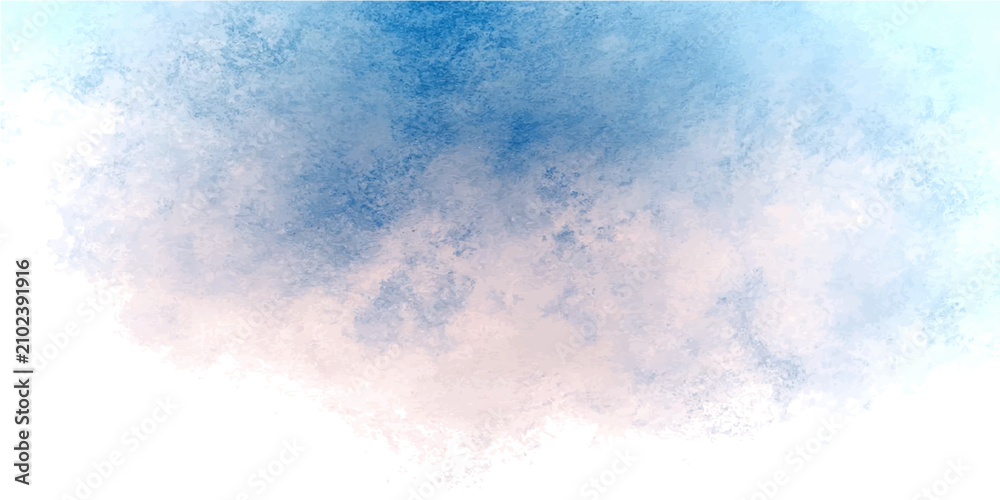 Obraz premium Abstract watercolor texture featuring ethereal wisps soft blue pink hue, evokes serene contemplation peaceful atmosphere.