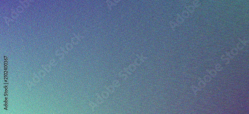 Cuadro en lienzo Serene teal blue and deep indigo gradient with a subtle grainy texture creating