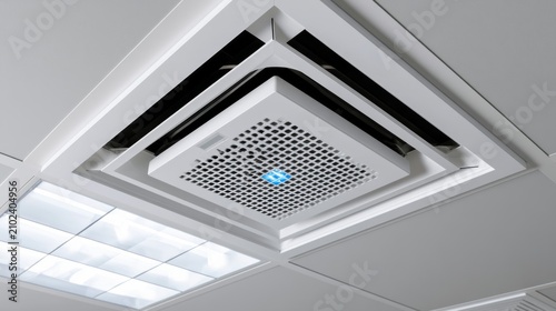 Ceiling Mounted HEPA Filter Housing for Indoor Air Quality Improvement in Modern Spaces
