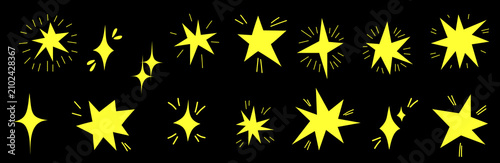 A simple star shines through starburst comet points on paper. Snowflake vector icons and bright shapes make every simple starburst feel alive.
