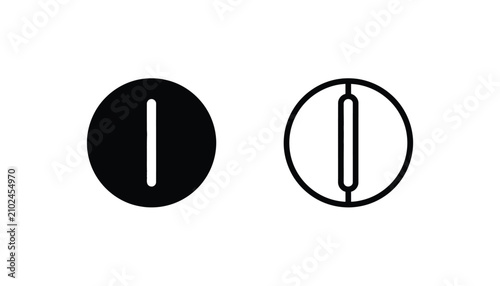 Tableau sur toile Pill Icon Set, Depicting Medical Preparation or Pharmaceutical Drug in Solid Fil